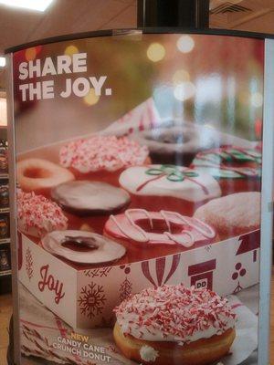 Who wouldn't want to wake up to a box full of these  delicious looking donuts? No calorie counting on Christmas!