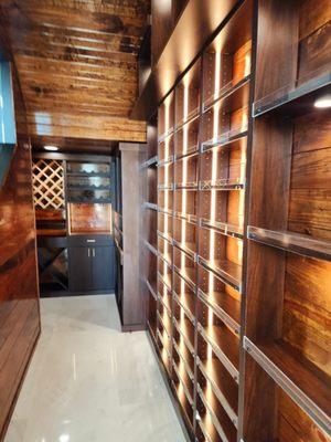 Finish Mansion Wine Cellar Design