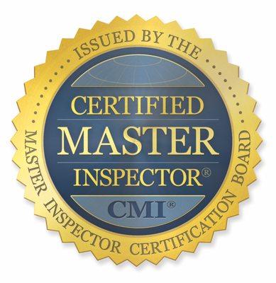 I am also a Certified Master Inspector