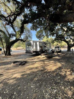 Site 13 lower campground