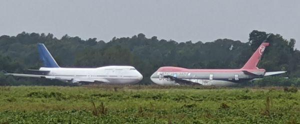 Dead planes at Laurinburg Maxton Airport