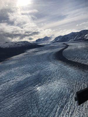 Glaciers from air