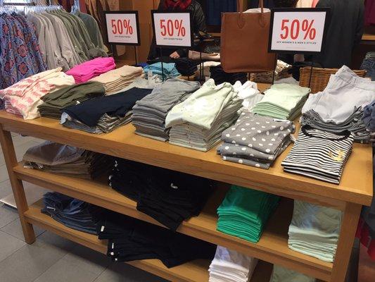 Clothes on sale!