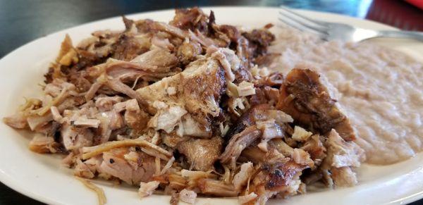 Buttery soft carnitas, rich in flavor.  Gives me goosebumps.