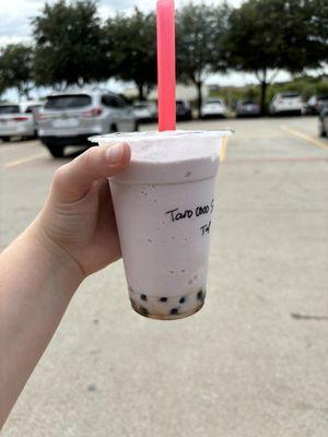 Taro coconut slush