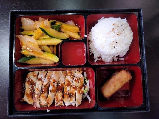 L1 Teriyaki chicken bento