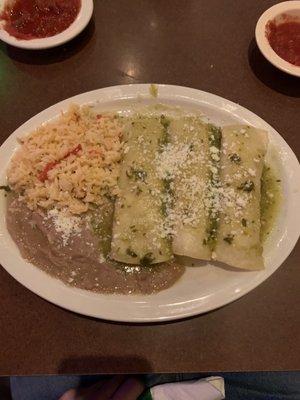 enchiladas verdes