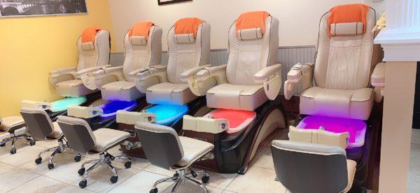 New pedicure chairs