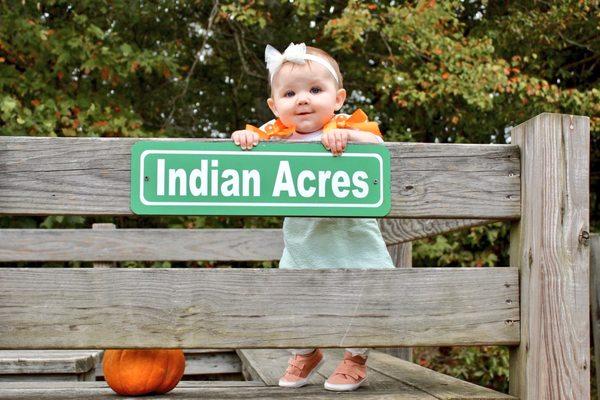 We loved the tractor ride. Babies under 1 ride free!