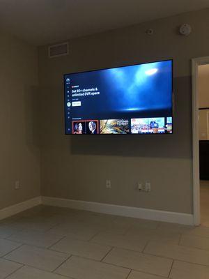 65 inch tv with full motion mount