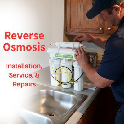 Reverse Osmosis Installation, Service, & Repairs.