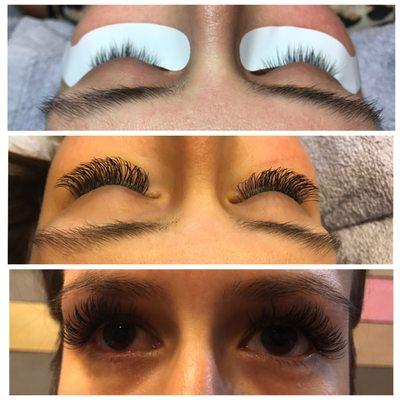 Get your lashes today! This is a classic fill  Make sure you mention this ad for a special discount**