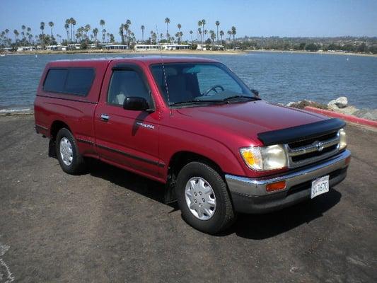 1997 Toyota Tacoma (90K, Automatic, Service Records, Camper Top, Clean Title, $5450) Sold, example of typical inventory.