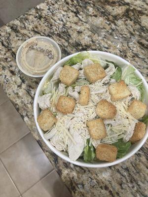 Chicken Caesar salad