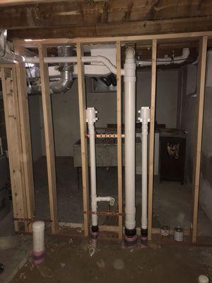 Basement plumbing