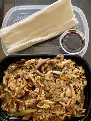 Moo Shu Pork (#97): deliciously different!