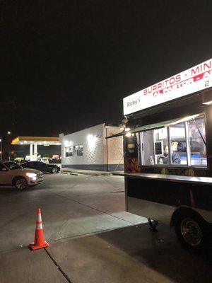 Ricky's tacos new location on corner of Babcock and de Zavala