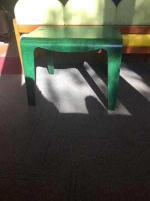 Chair less dirty table for your children