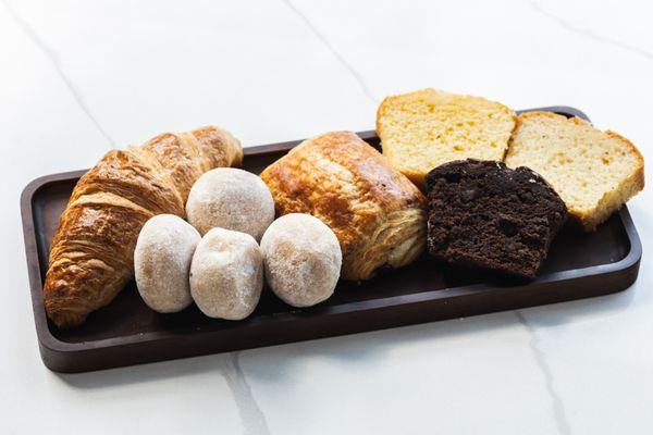 Assorted pastries we offer.