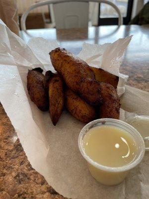 fried plantains are great for dessert