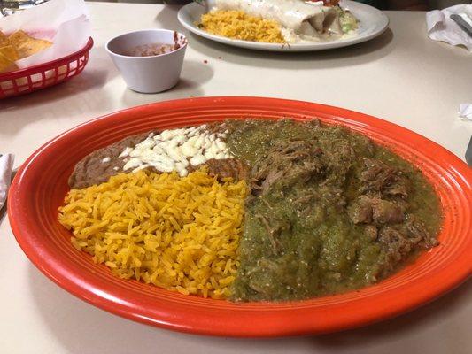 Chile verde - super tender and delicious!