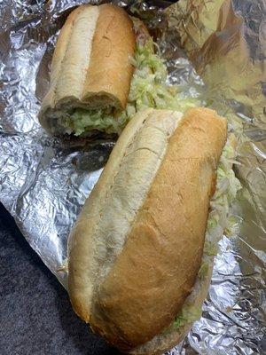 Cheesesteak hoagie