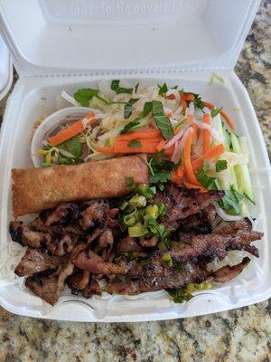 Grilled Pork & Egg Roll Vermicelli