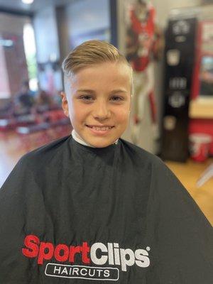 Boys haircut