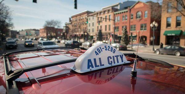 All City Taxi Cab services the downtown Saratoga Springs NY area, great for out-of-towners as well as everyday commuters.