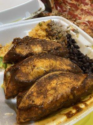 enchiladas mole