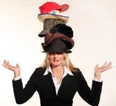 How many hats do you wear?