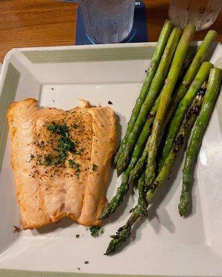 Salmon and Asparagus