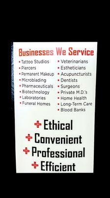 Businesses We Service