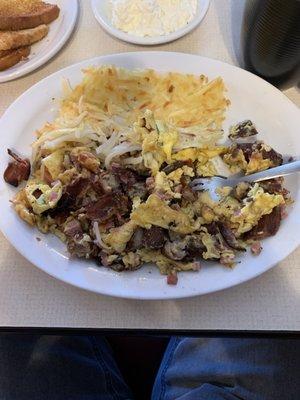 Butcher omelette without cheese