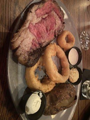 Prime rib special on Monday