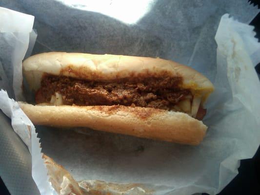 Decent enough Chili Dog