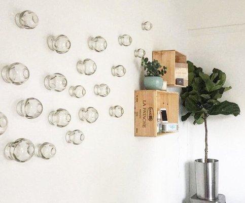 Cupping Studio wall art