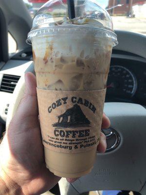 Iced caramel Macchiato