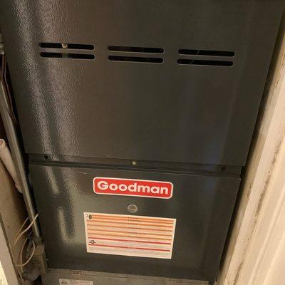 Her new Goodman furnace is installed and working great!
 #bestaccompanytucson
 Call today! 520-317-7200