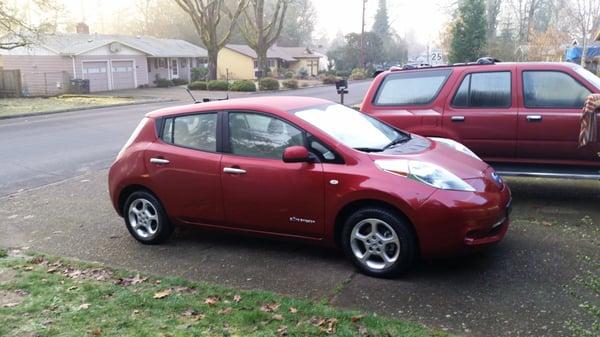 Our 2012 leaf, thanks Greg!