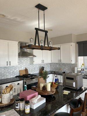 Upgraded kitchen pendant