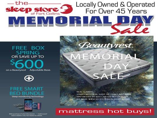 Free Boxspring or Save Up To $600 on Beautyrest Adjustable Bases. Storewide Savings Now!