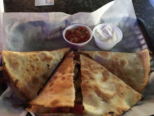 Chicken quesadilla