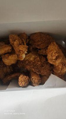 Chicken and chicken  tenders