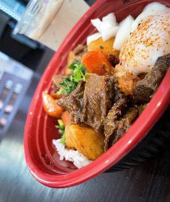 Curry Beef Bowl