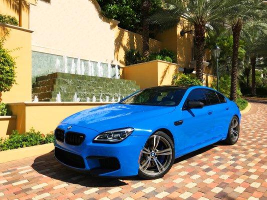 BMW M6 GranCoupe Rental Miami