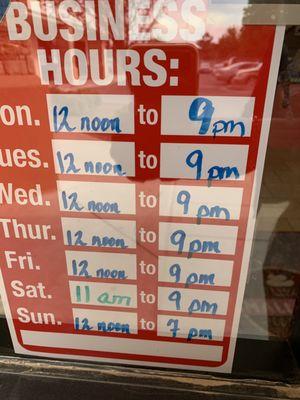 Extended Hours