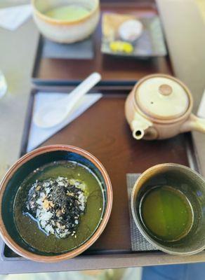 Ochazuke and Genmaicha