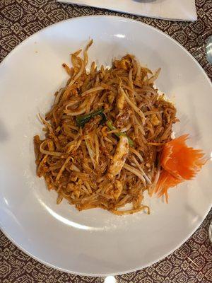 Chicken Pad Thai ('Thai spicy')