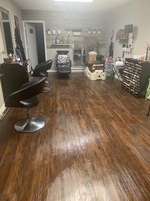 Inside of my Salon